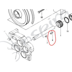 Chaveta 5x5x22 Semi-Automatica Reisopack SEMI1606